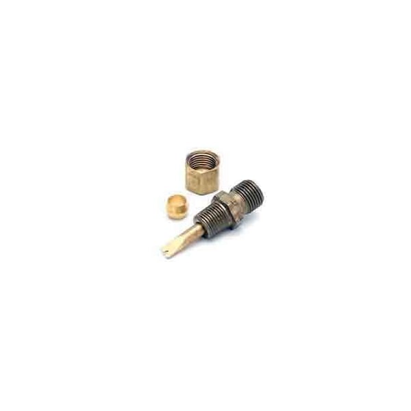 Alemite Spray Fitting, 14 In Tube X 18 In Male Nptf Thread, 15364 In Oal, Brass, 3812888 381288-8 - main
